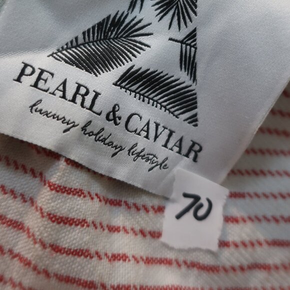Womens Pearl & Caviar Cream, Red Design Cap Sleeve Dress XS/S - Picture 7 of 8